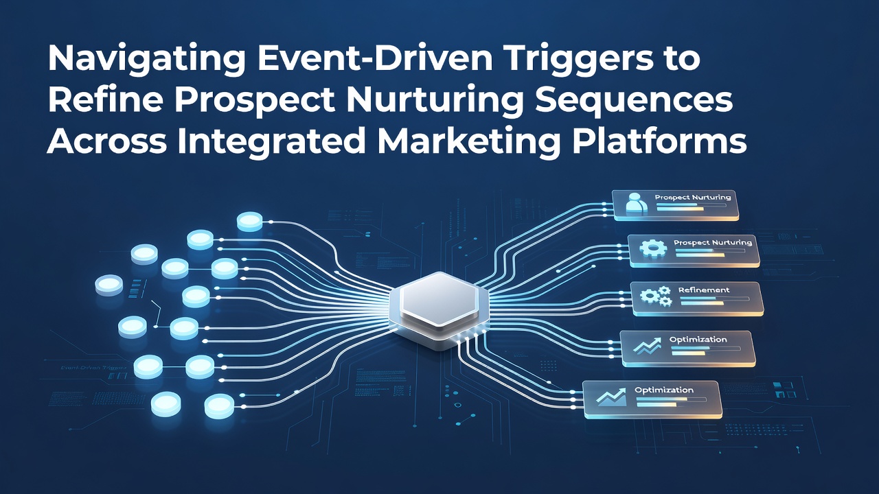 Navigating Event-Driven Triggers to Refine Prospect Nurturing Sequences Across Integrated Marketing Platforms